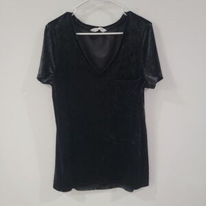 Spring Mercer Womens Crushed Velvet Legging Tee Size Large Whimsigoth Goth Witch